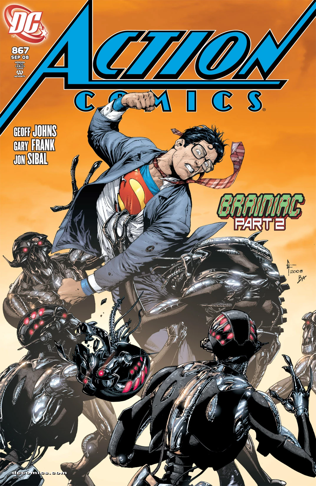 Action Comics #867 (DC, 2008 — Cover A) cover